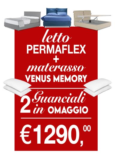 PROMOZIONE LETTO CON CONTENITORE E MATERASSO